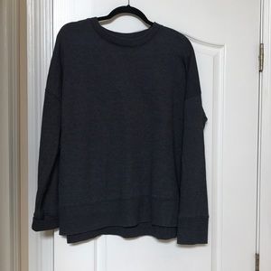 Charcoal grey sweatshirt